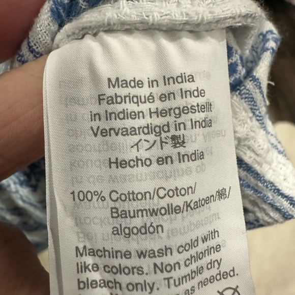 J. Crew Tie-Back Midi Dress Women’s Size Large Flounce Hem Boho Beach NWT - Picture 7 of 7